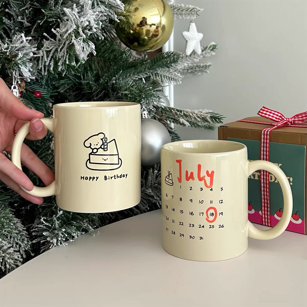 DIY Birthday Calendar Mug