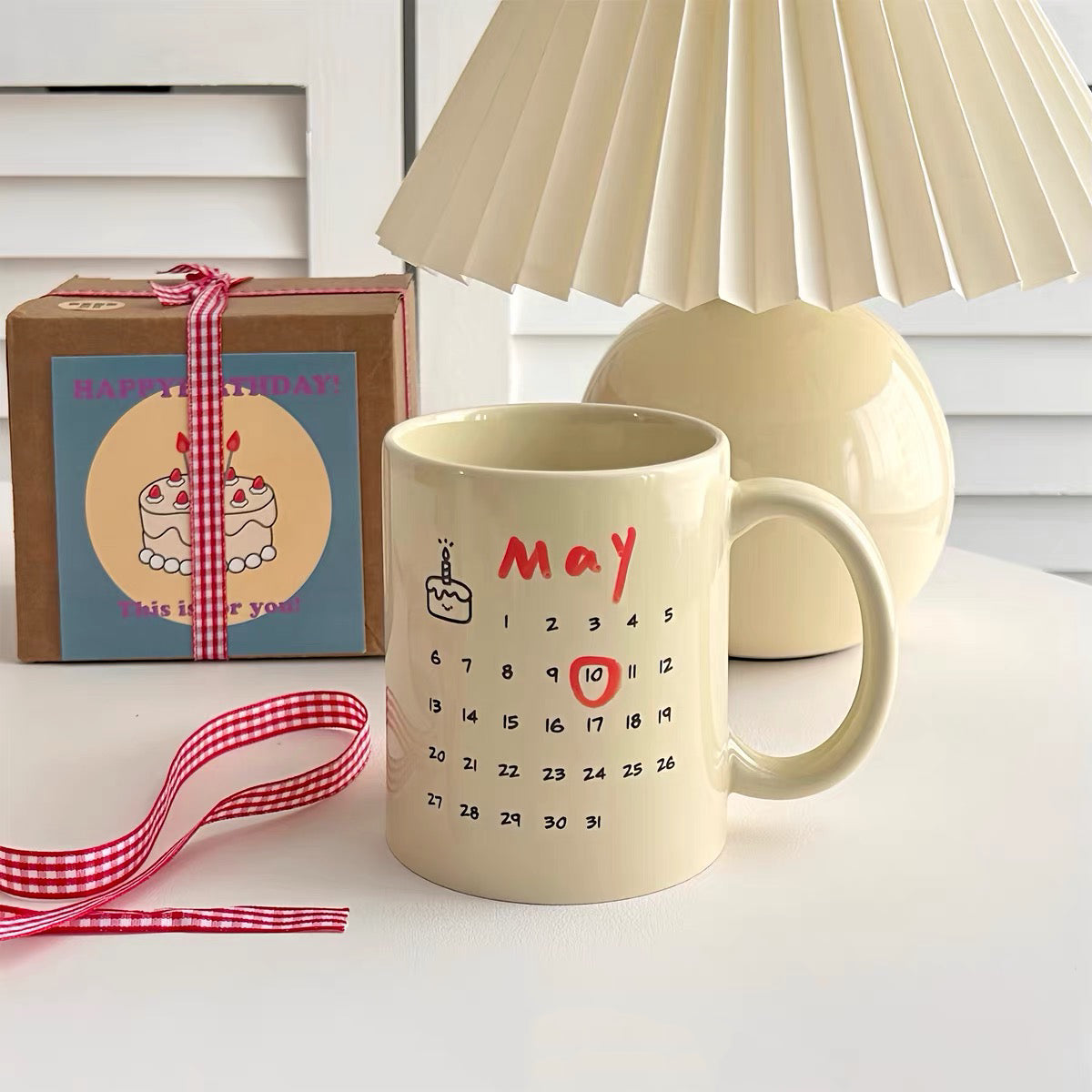 DIY Birthday Calendar Mug