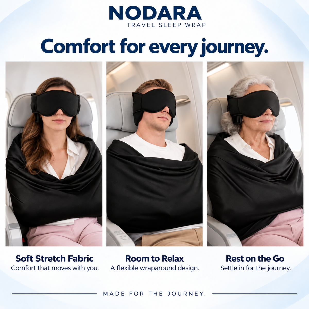 NODARA Travel Sleep Set